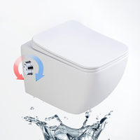 toilet with built in bidet