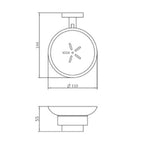 luxury soap dish - tapron