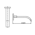 shop wall mounted basin tap from tapron