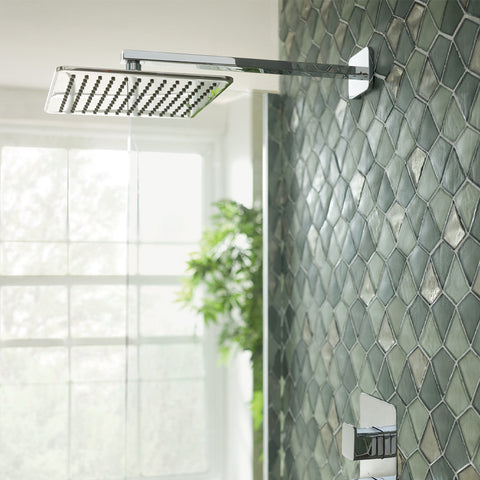 square shower head and arm - tapron