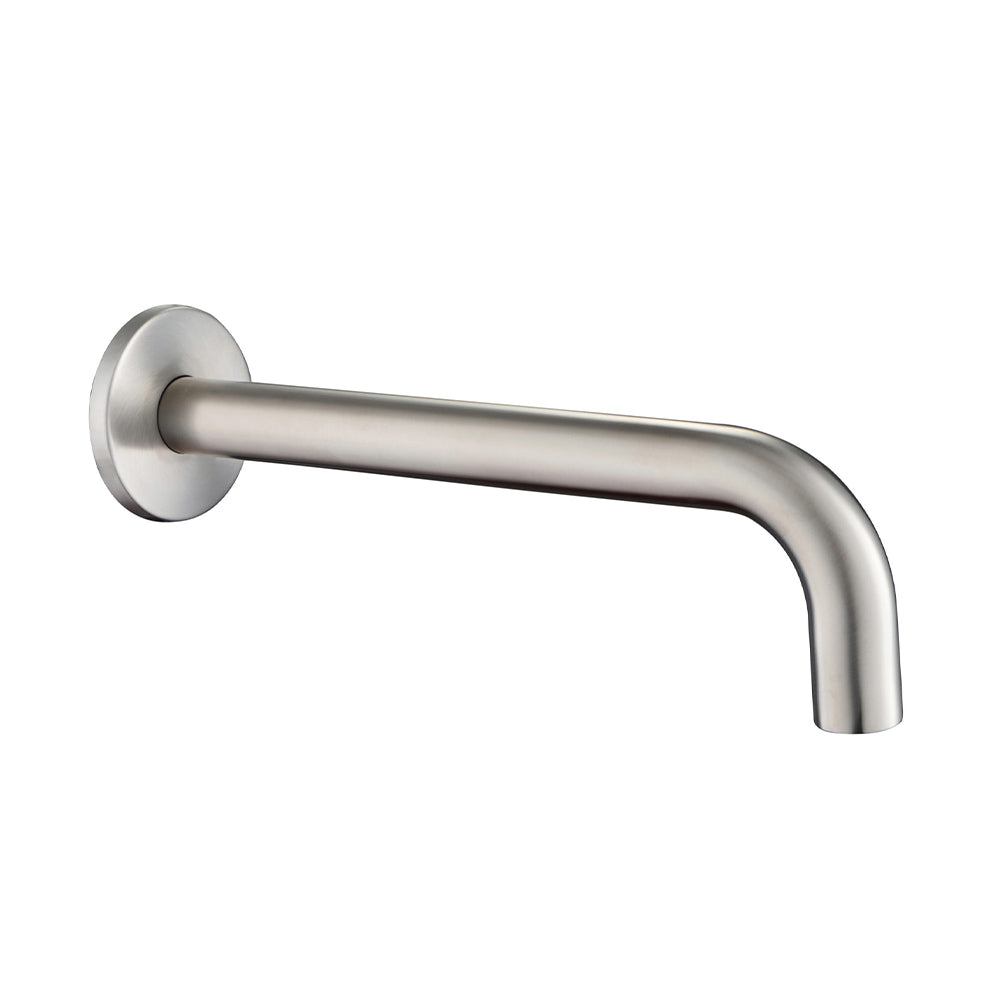 Modern Wall-Mounted Basin Spout- Stainless Steel Secondary image