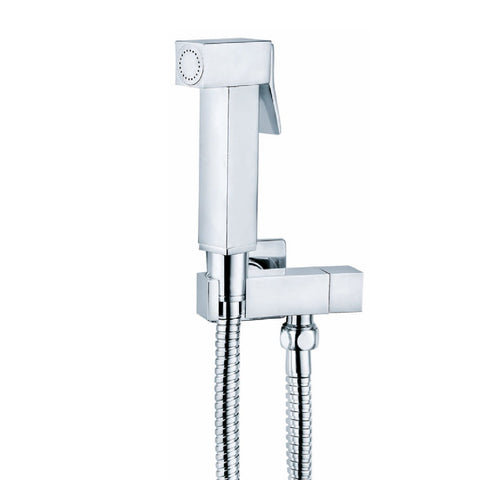 Toilet Bidet Spray Kit with Thermostatic Mixing Valve - Chrome Finish