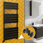 matt black corner radiator valves-tapron