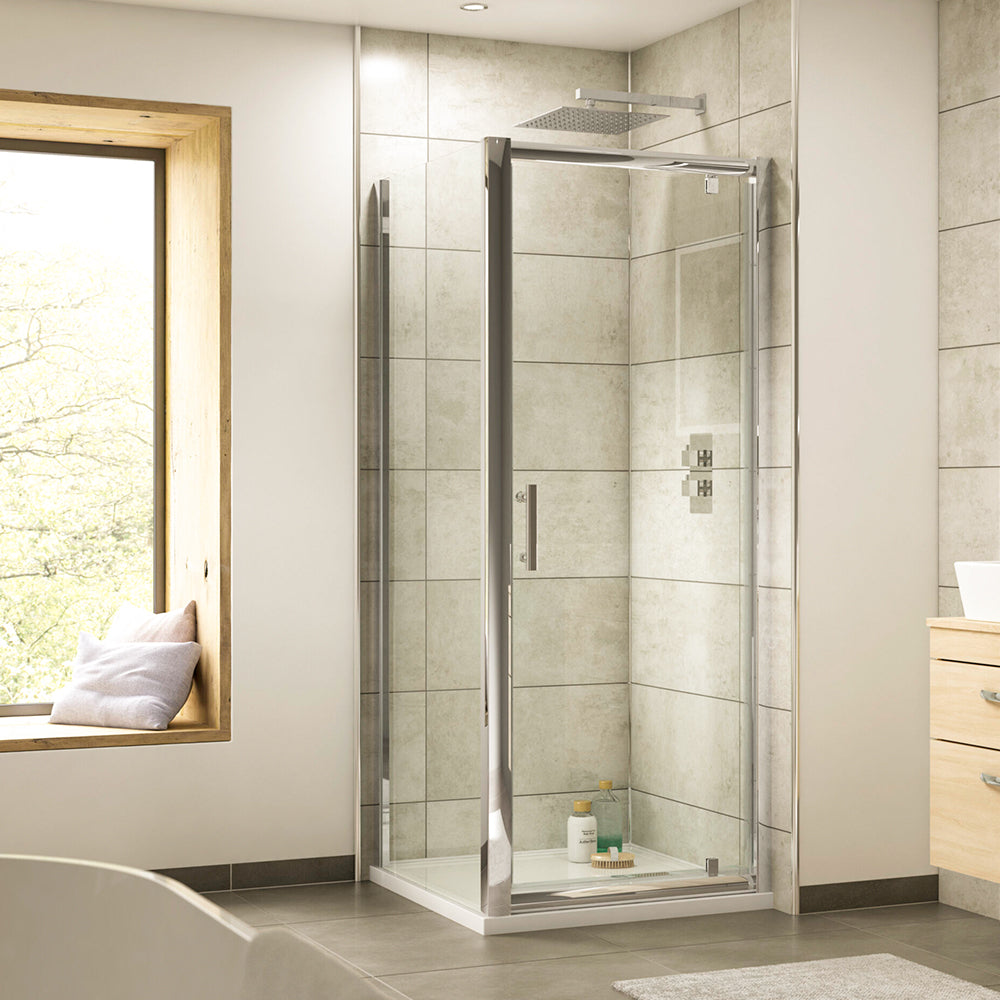 pivot door shower enclosure - tapron