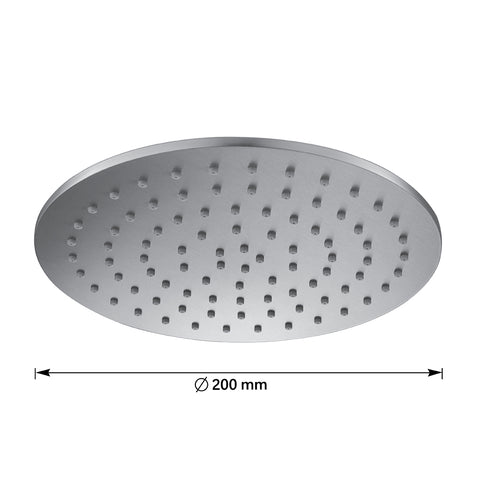 stainless steel rainfall shower head - tapron