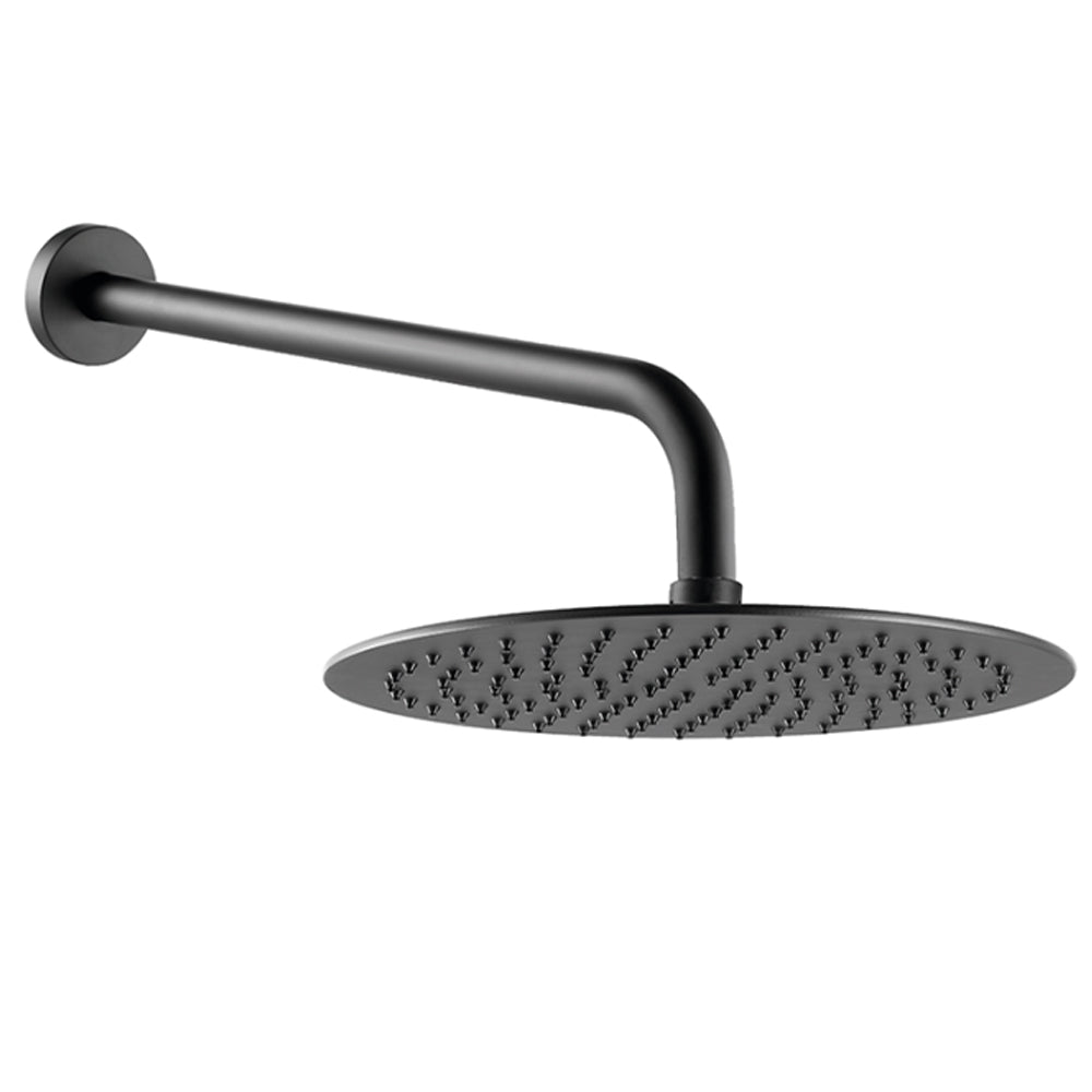 black concealed mixer shower