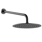 black concealed mixer shower