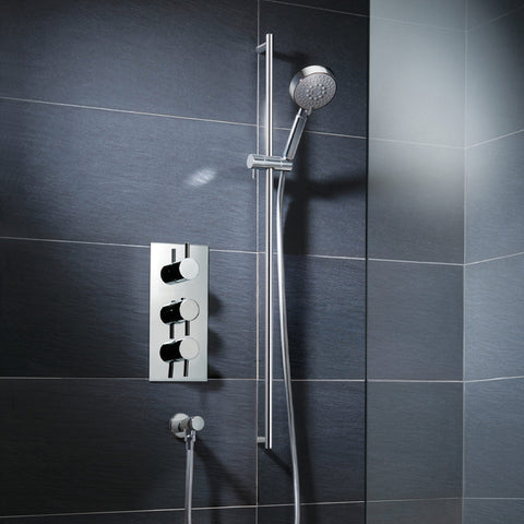 Thermostatic 3 Outlet Shower Valve 