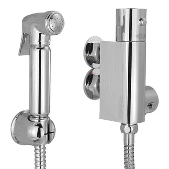 Thermostatic Douche Shower Spray Kit with Bar Valve - Chrome Finish Secondary image