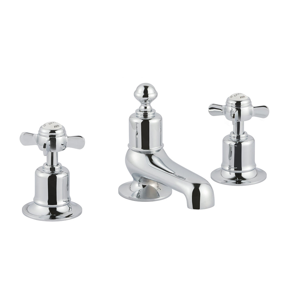 3 - Hole Basin Mixer Tap - Chrome -Tapron