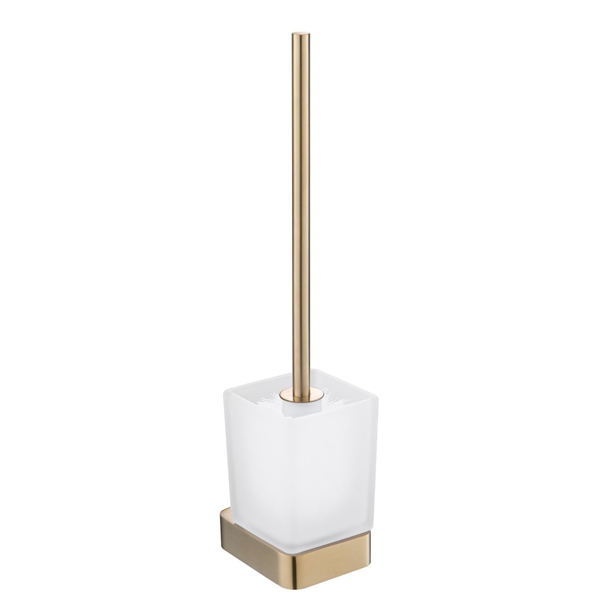 toilet Brush Holder Brushed Gold 