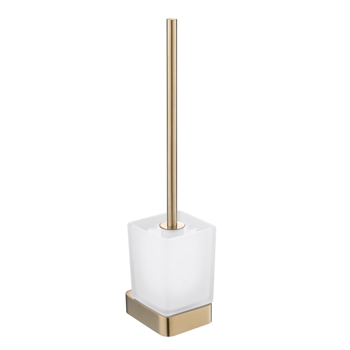 toilet brush brass