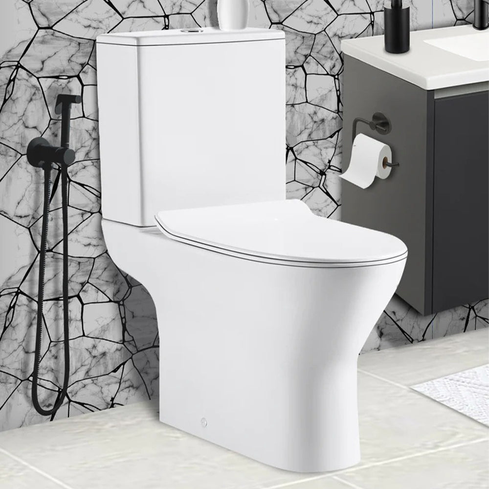 Close Coupled WC Pan with Soft Close UF Seat Cover Secondary image