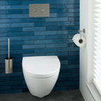 stainless steel flush buttons