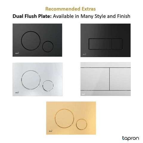 Dual Flush Plate-Tapron