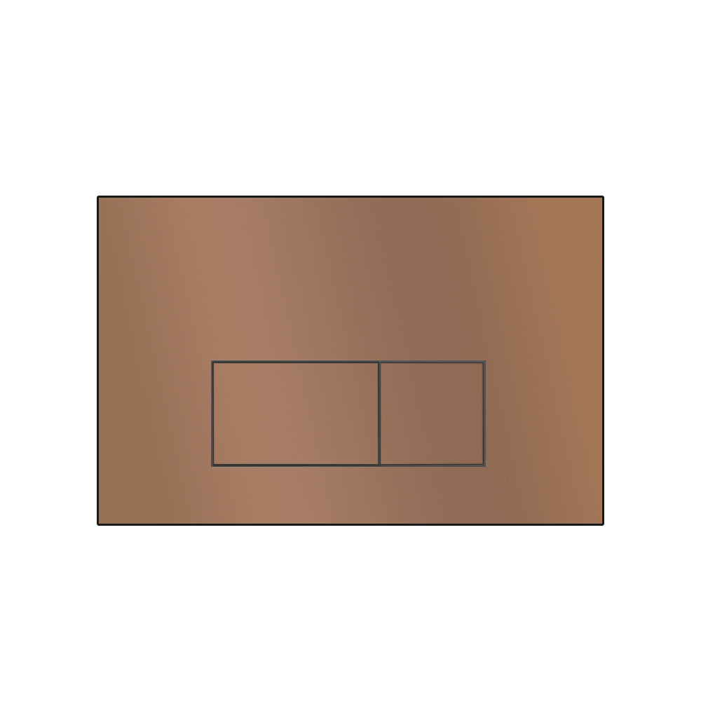 rose gold toilet flush button Main image