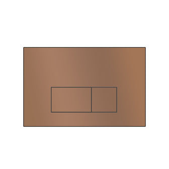 rose gold toilet flush button Main image