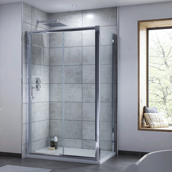 Sliding Shower Enclosure - 1900x1950mm Secondary image