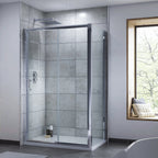 walk in shower enclosure with sliding door - Tapron