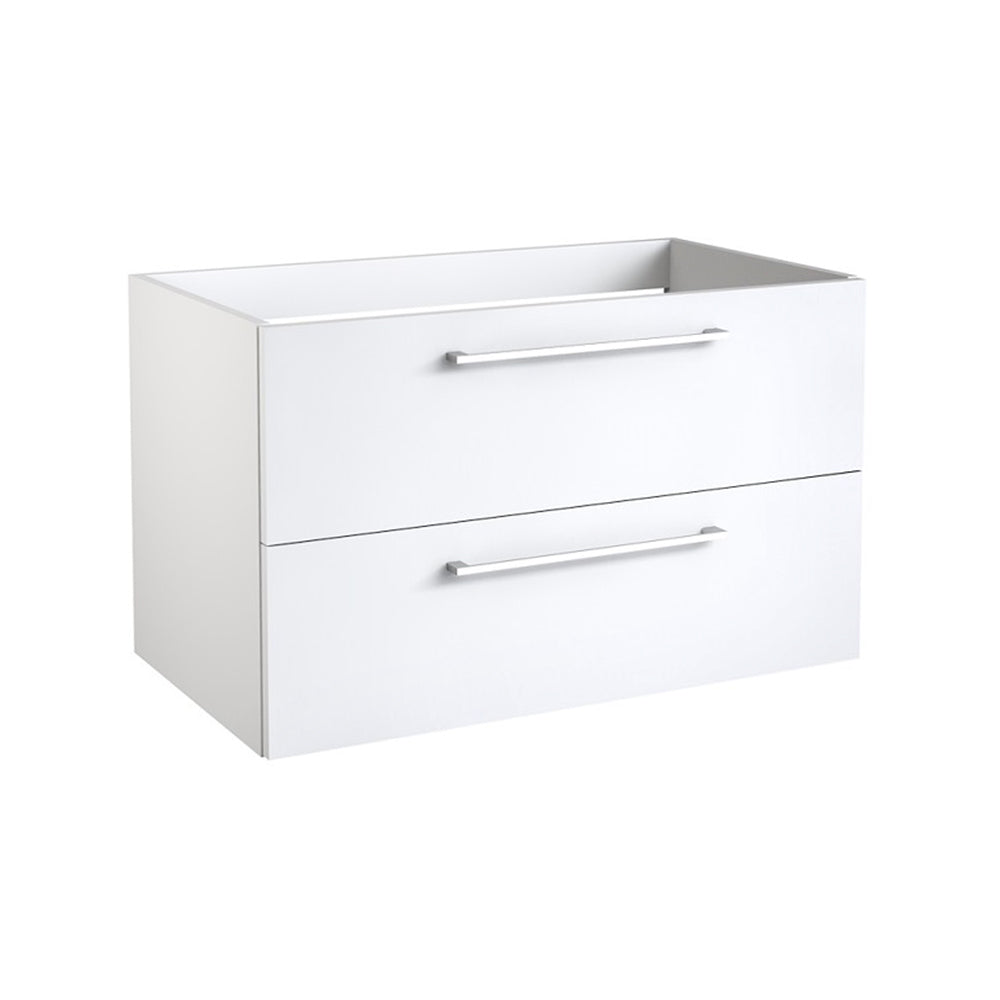 white wall hung vanity unit - Tapron Main image