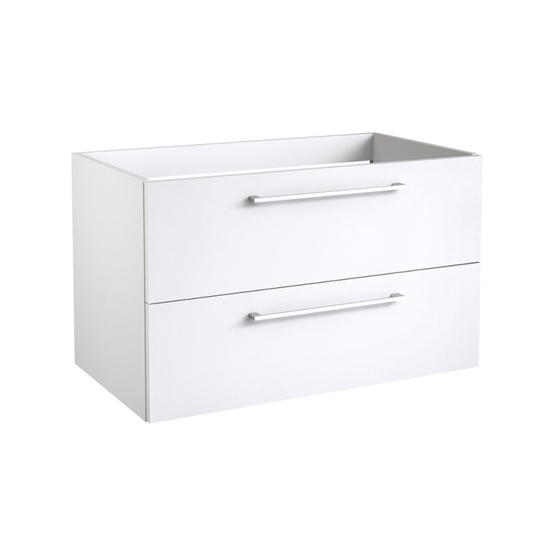white wall hung vanity unit - Tapron