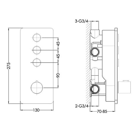 wall_mounted_thermostatic_bath_shower_valve_technical_drawing